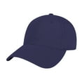 thumbnail image 1 of Toptie 6 Panel Low Profile Dad Hat Unstructured Soft Crown 100% Cotton Baseball Cap-Navy, 1 of 7