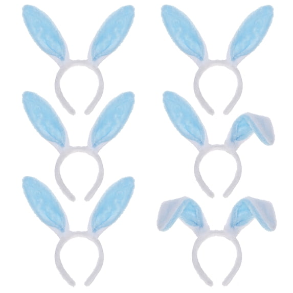 Toptie 60 PCS Easter Bunny Ears Headbands for Adults & Kids, Rabbit Ear Hair Band, Dress Up Costume Accessory