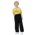 thumbnail image 1 of TOPTIE Adult Kids Karate Pants Martial Arts Pants Student Karate Gi Pants-Black-Size 0000, 1 of 8