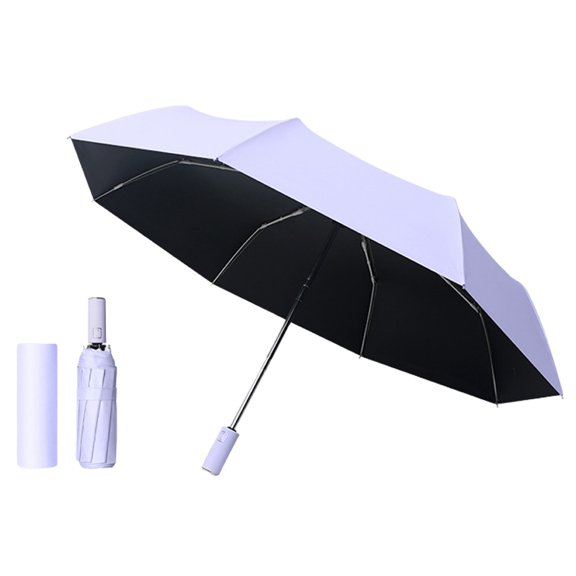 Toptie Automatic Travel Umbrella with UV Protection, Sun & Rain Windproof Umbrella