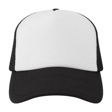 Plain Gear Foam Front Trucker Hat – Mesh Back Snapback, Lightweight & Adjustable For Streetwear