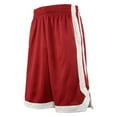 thumbnail image 1 of Toptie Boy's Basketball Shorts with Pockets 9 Inches Athletic Shorts-Red-L (14/16), 1 of 7