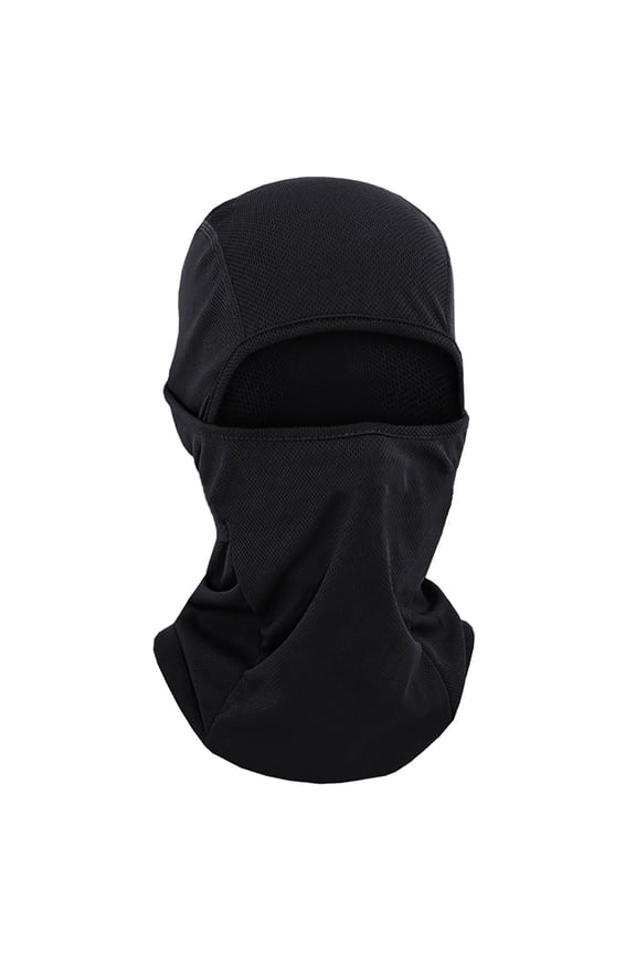 Breathable Balaclava, Mesh Cooling Full Cover Balaclava for Men Women Cycling Motorcycle Helmet Liner-Black