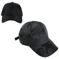 thumbnail image 1 of Toptie Camouflage Baseball Cap 6 Panel Quick-Dry Baseball Cap Unisex Adjustable Tactical Hat-Black, 1 of 6