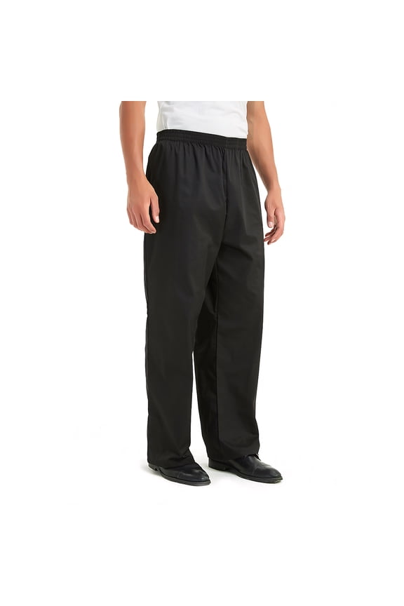 Classic Baggy Chef Pants with Drawstring Waist Work Pants