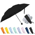 thumbnail image 1 of Toptie Compact Mini Umbrella for Purse, Small Sun & Rain Umbrellas with Case, Travel Folding Umbrella, 1 of 7