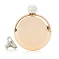 thumbnail image 1 of Toptie Drinking Flask for women, 5OZ Rosegold Stainless Steel Hidden Alcohol Flask for Wedding Bride, 1 of 8