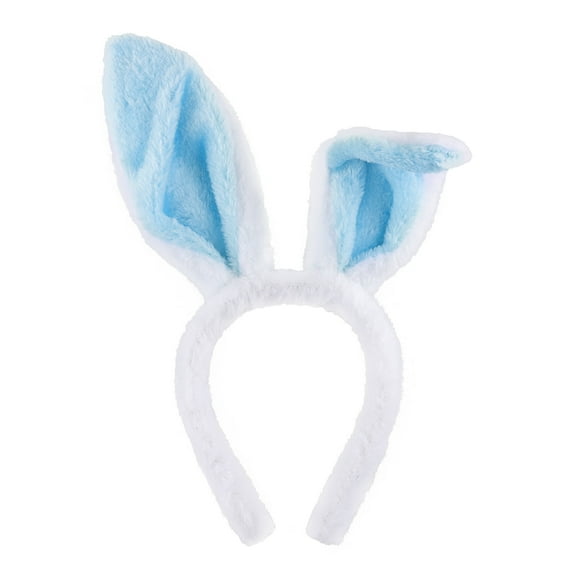 Toptie Easter Bunny Ears Headband for Adults & Kids, Christmas Plush Rabbit Hair Hoop, Party Favors Cosplay Costume