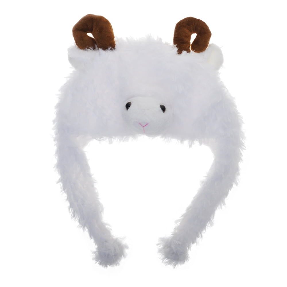 Toptie Halloween Animal Cosplay Hat With Ear Flap, Furry Animal
