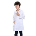 thumbnail image 1 of Toptie Kids Lab Coat For School Scientists Halloween Costume-White-5/6, 1 of 10