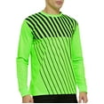 thumbnail image 1 of Toptie Long Sleeve Soccer Goalkeeper Jersey Arm Padded Goalie Shirt-X Large, 1 of 7