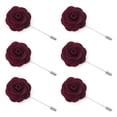 thumbnail image 2 of Denim Rose Blue Men's Flower Boutonniere/buttonhole For Wedding,lapel 2 of 13