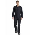 thumbnail image 1 of TOPTIE Men's Long Sleeve Coverall, Action Back Coverall Relaxed Fit, Work Wear Suit, Black Coverall, 1 of 9