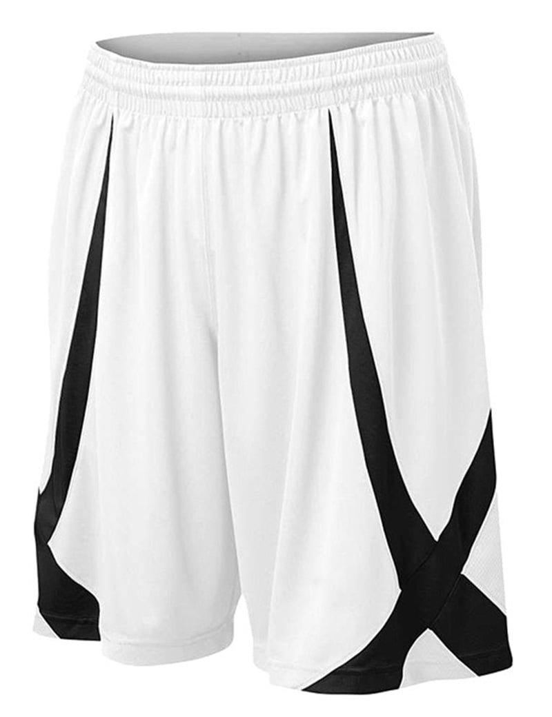 Mens white football clearance shorts