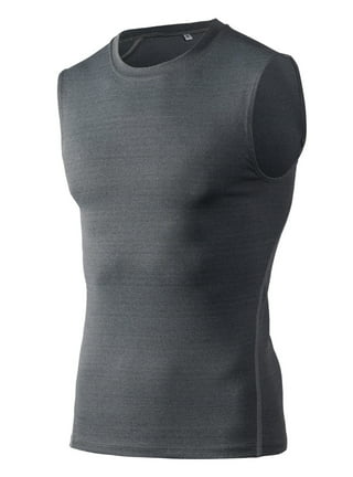 Men's Compression Tank Tops Slim Fit Athletic Muscle Tees Fitness
