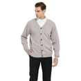 Toptie Men's Sweater Cardigan Long Sleeve Sweater Open Front Cardigan