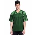 thumbnail image 1 of Toptie Mens Football Jersey Shirt, Adult Mesh Soccer Jerseys Breathable, Game Day Team Shirt-Army Green-XL, 1 of 8