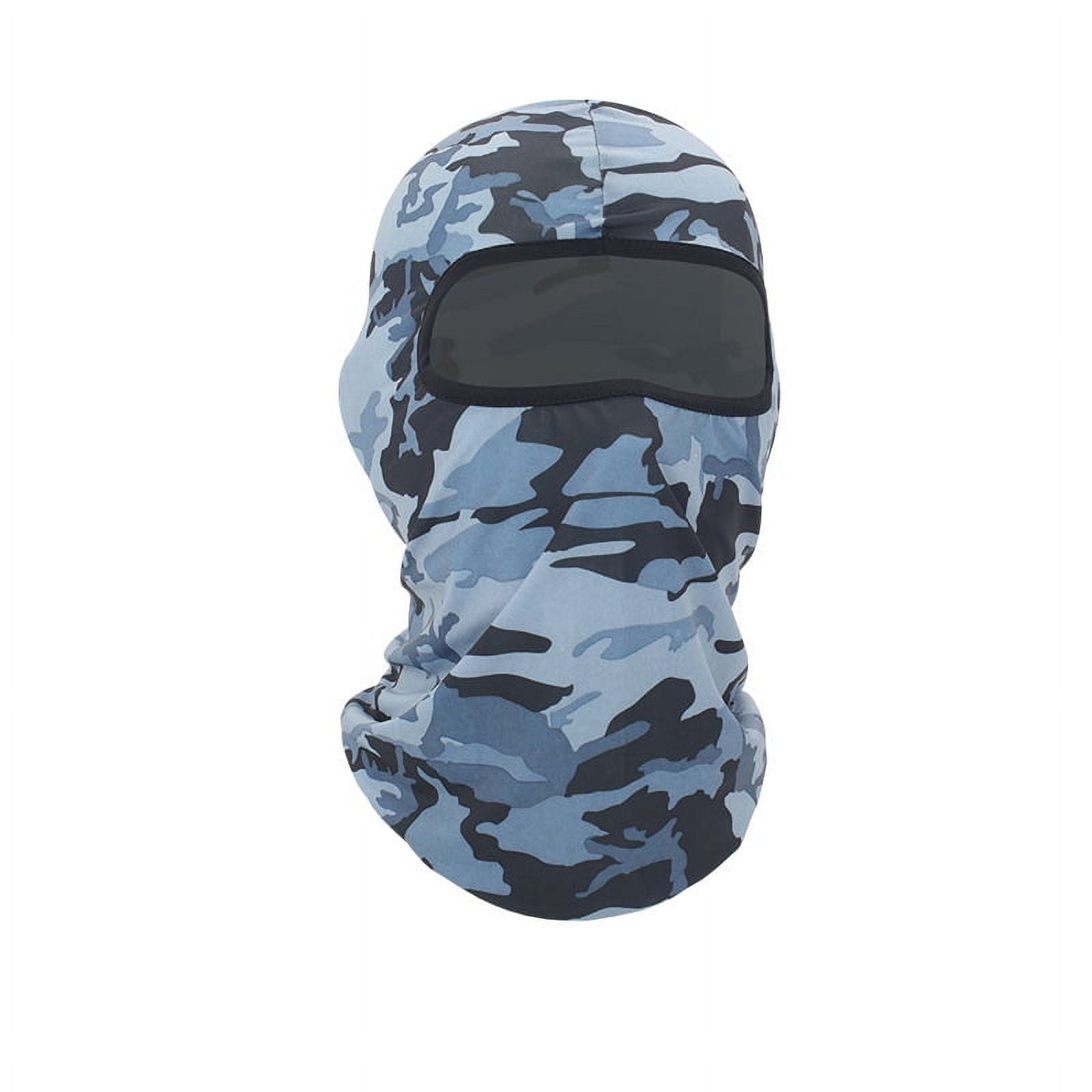 Toptie Outdoor Cooling Camo Balaclava UV Protection Full Face Sun Hood