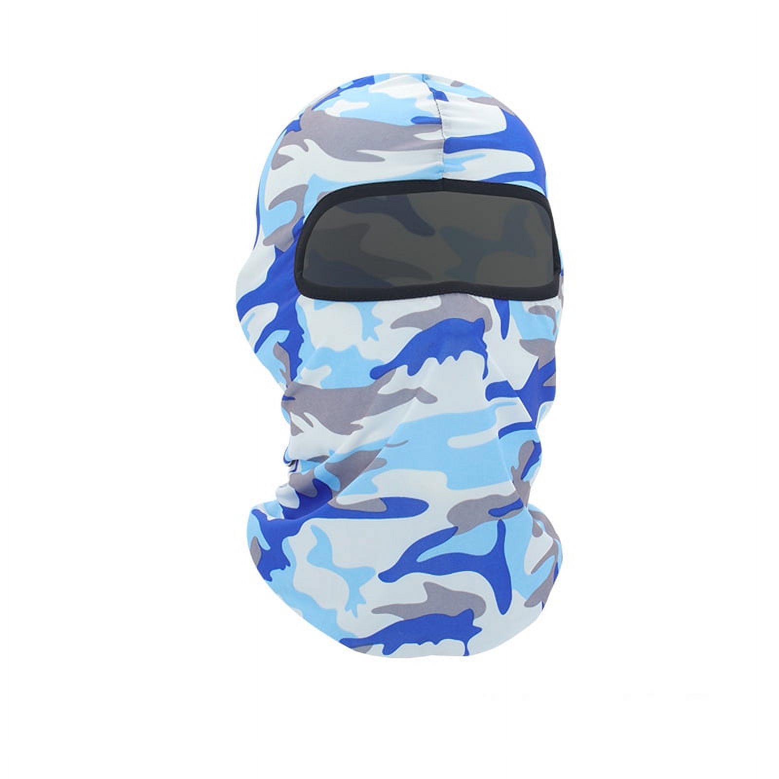 Camo Full Face Mask Balaclava - Windproof, UV Protection For Hunting & Tactical