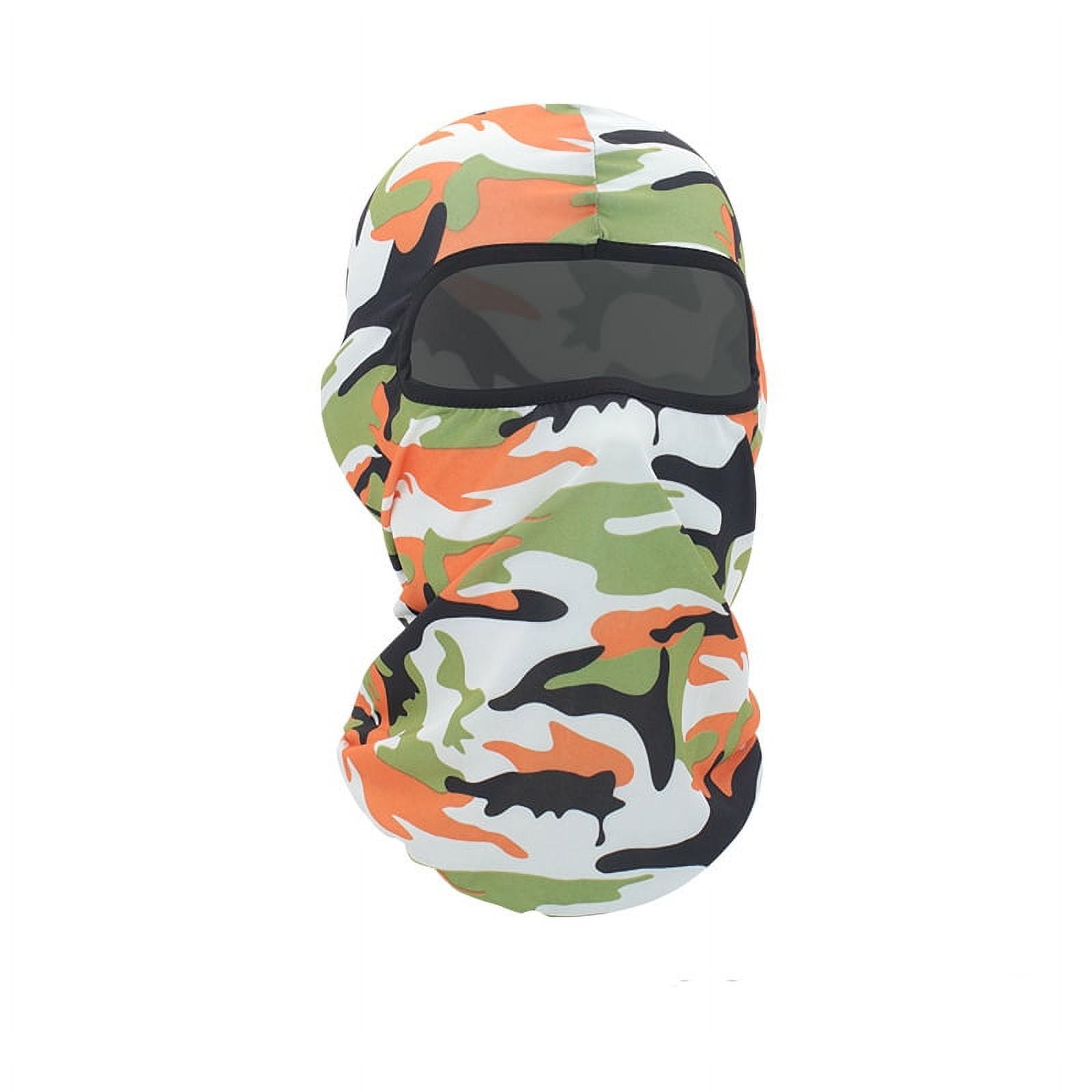 Toptie Outdoor Cooling Camo Balaclava UV Protection Full Face Sun Hood