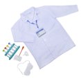 thumbnail image 1 of Toptie Scientist Role Play Dress-Up Set (7 pcs) for Kids, Pretend Play Costume with Accessories, 1 of 5