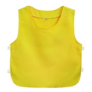 Toptie Scrimmage Team Practice Vests Pinnies Jerseys for Children Youth-Yellow-YXL