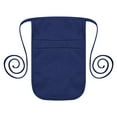 thumbnail image 1 of Toptie Server Money Pouch Wallet Fanny Pack Waist Apron Bag with Extra Long Ties for Men & Women-Navy Blue-1 Pcs, 1 of 8