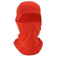 thumbnail image 1 of Toptie Ski Mask Summer Balaclava Full Face, Mesh Quick Dry Full Face Balaclava Motorcycle Helmet Liner-Red, 1 of 8