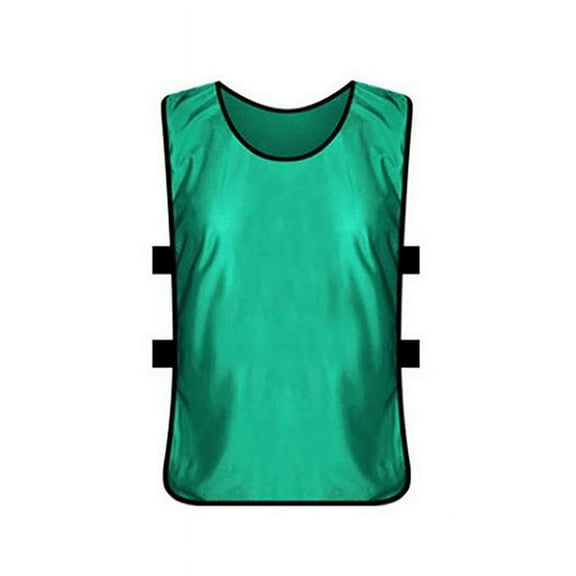 Toptie Training Vests Soccer Pinnies Football Jersey, Pinnies for Soccer Team, Adult / Child-Forest-YM(Child)