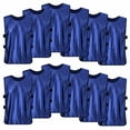 thumbnail image 1 of Toptie Training Vests Soccer Pinnies Football Jersey, Pinnies for Soccer Team, Adult / Child-Royalblue 12PCS-XL, 1 of 8