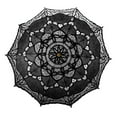 thumbnail image 1 of Toptie Vintage Black Lace Parasol, Wedding Bridal Umbrella, Photograph Parasol, Party Decorations Supplies, 1 of 8