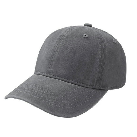 Toptie Vintage Washed Cotton Baseball Cap for Men Women Low Profile Dad Hat-Gray