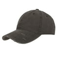 thumbnail image 1 of Toptie Vintage Washed Cotton Distressed Baseball Cap Dad Hat Adjustable Low-Profile Polo Hat-Coffee, 1 of 5