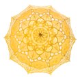 thumbnail image 1 of Toptie Vintage Yellow Lace Parasol, Wedding Bridal Umbrella, Photograph Parasol, Party Decorations Supplies, 1 of 8