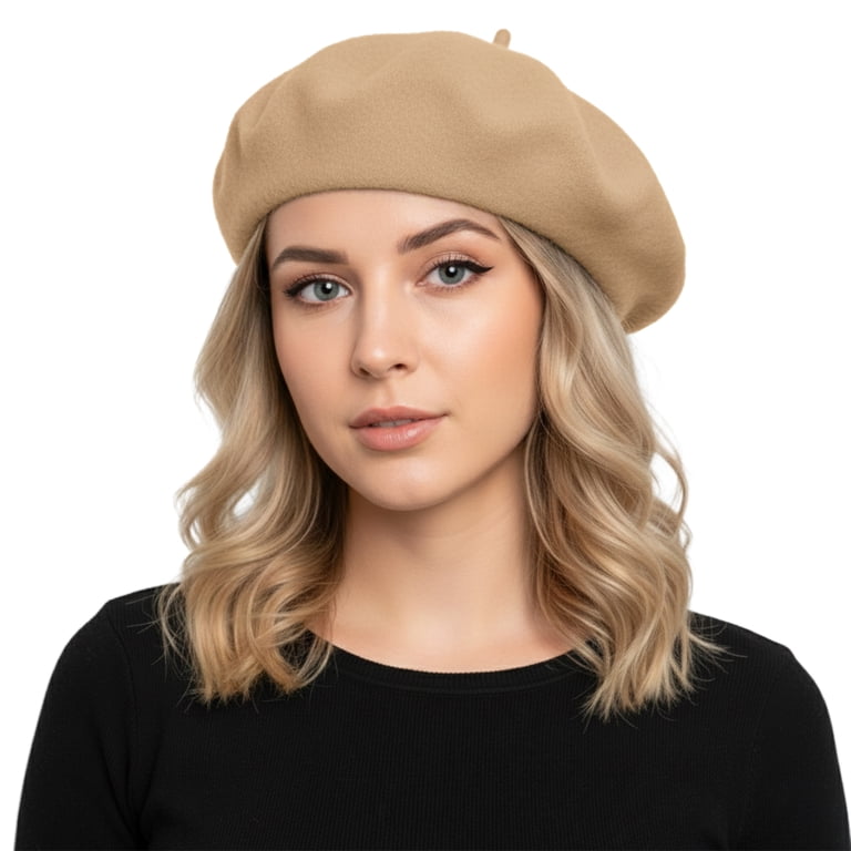 Toptie Women Classic French Style Beret Artist Basque Beanie  display picture 2