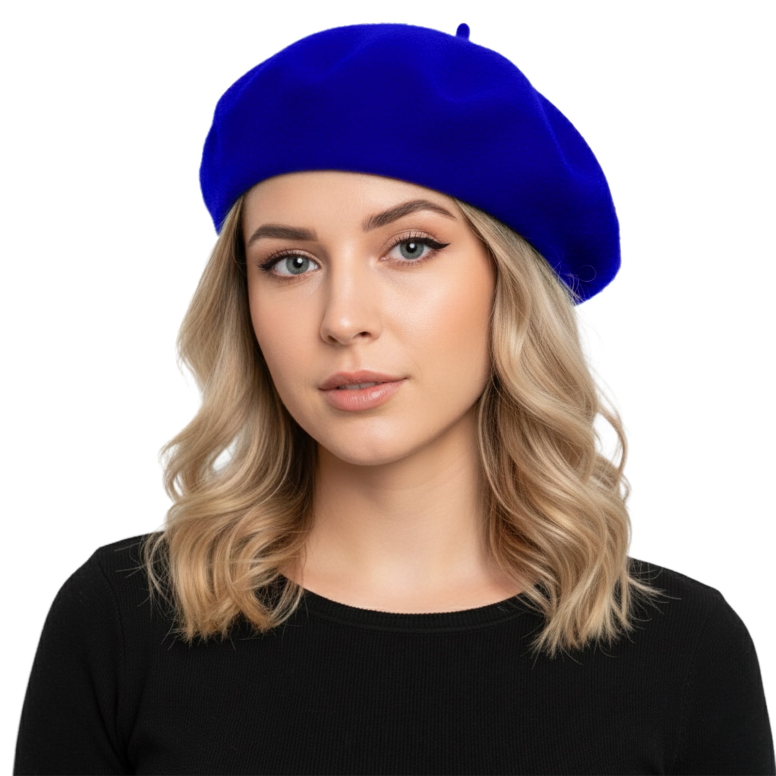 Toptie Women Classic French Style Beret Artist Basque Beanie 