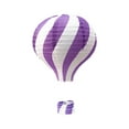 thumbnail image 1 of Topukaiba 18 Inch Hanging Hot Air Balloon Paper Lantern - Party Wedding Christmas Decor Gift Purple Free Size, 1 of 6