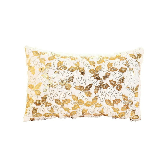 Topukaiba Christmas Pillowcase Used For Christmas Decoration Winter Holiday Decoration Pillow Cover Suitable For Home Sofas White C