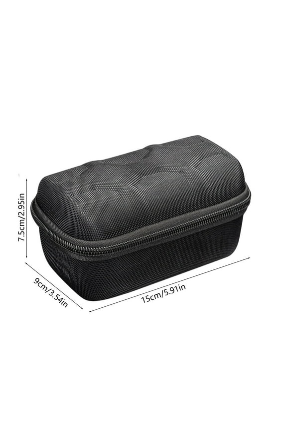 Shockproof Watch Storage Case With Handle Cushioned Organizer For Mechanical Smart Watches Travel Protection Hard Shells Black B