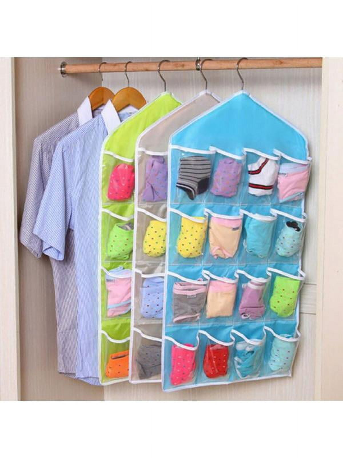 Stuff Storage Topumt 16 Pockets Home Door Wall Hanging Organizer Storage Stuff Bag ...