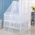 thumbnail image 1 of Topumt Foldable Lightweight Mosquito Net Cover With Lace For Baby Cot, 1 of 2