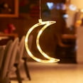 thumbnail image 1 of Topumt LED Christmas Lights Indoor Window Decorations with Suction Cup for Holiday Party Battery Powered Warm White Lamp Series for Christmas Tree Decorations, 1 of 5