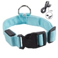thumbnail image 1 of Topumt LED Dog Collar USB Rechargeable,High Visibility Lighted Glow Collar for Pet Night Walking,Weatherproof, 1 of 5