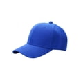thumbnail image 1 of Topumt Men Women Adjustable Pure Color Blank Curved Plain Baseball Caps Visor Hat, 1 of 3