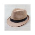 thumbnail image 1 of Topumt Men's Vintage Jazz Cotton Blend Bowler Hat, 1 of 4
