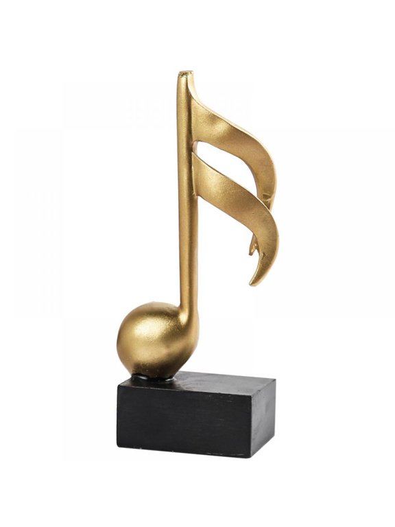 Music Decorations for Home Gold Music Note Decor for Living Room