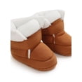 thumbnail image 1 of Topumt Newborn Baby Boys Girls Fleece Fur Winter Warm Snow Boots Soft Sole Prewalker Non-Skid Boots For Infant Toddler, 1 of 7