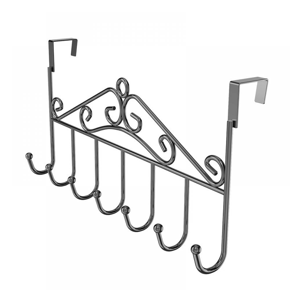 Topumt Over Door Hanger,Metal Over The Door Towel Hook,Decorative