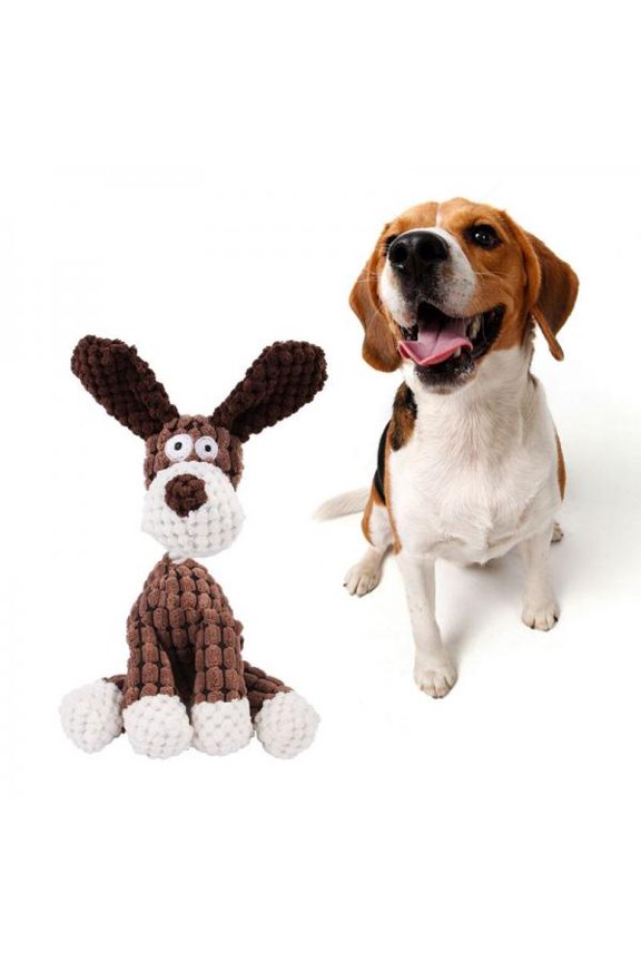 Pet Dog Cute Animal Shape Interactive Molar Training Toy