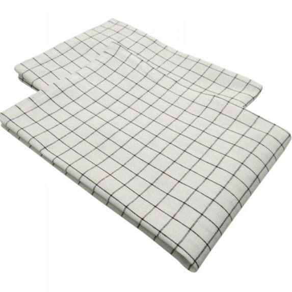 Topumt Plaid 100% Cotton Cloth Checkered Dinner Table Napkins, Soft & Super Absorbent Napkins